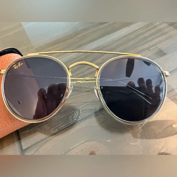 Ray-Ban Round Double Bridge Sunglasses
